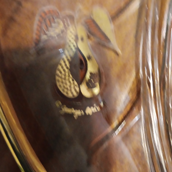 Georges Briard leaf shape, fruit, with real gold trim Mid Century serving dish - Picture 3 of 6